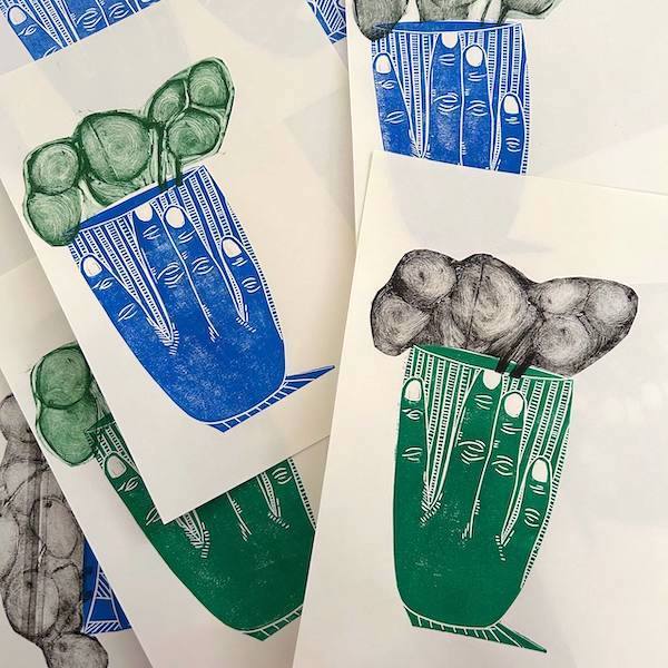 Linocut & Drypoint - Open Sessions in Berlin: Printmaking- Alma Matter